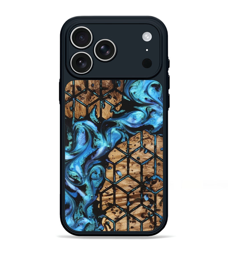 iPhone 17 Pro Max Wood Phone Case - Heath (Pattern, 822039)