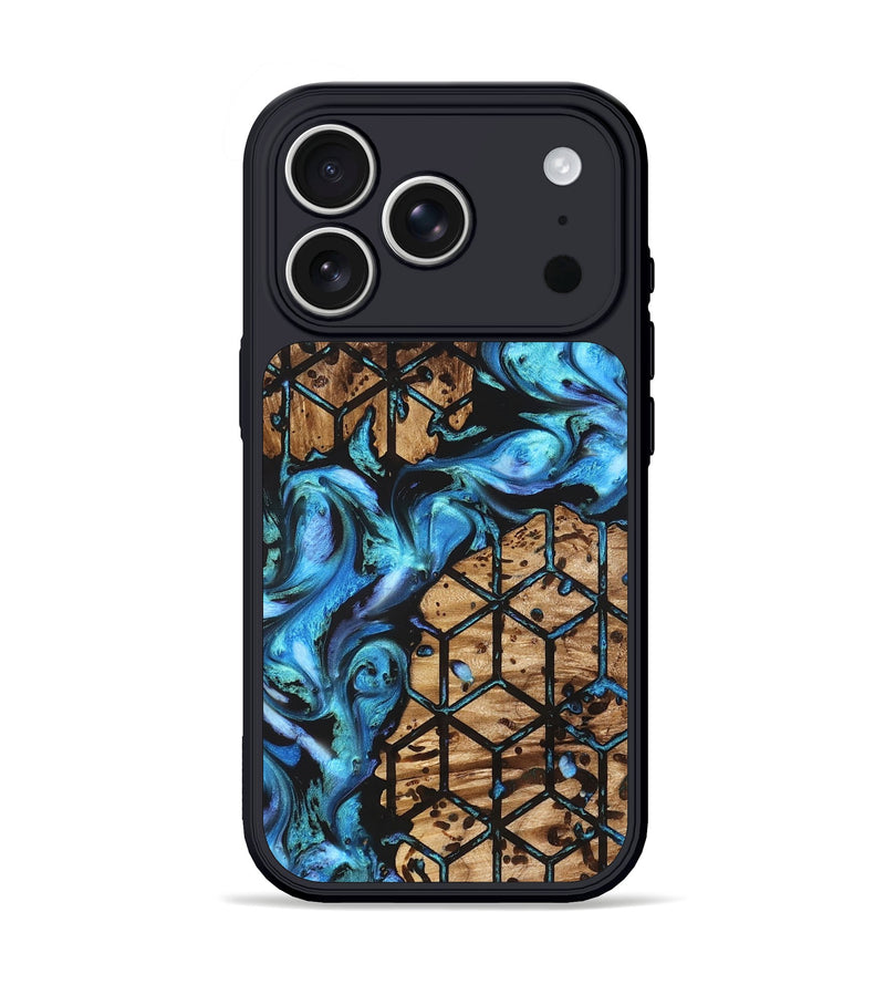 iPhone 17 Pro Wood Phone Case - Heath (Pattern, 822039)