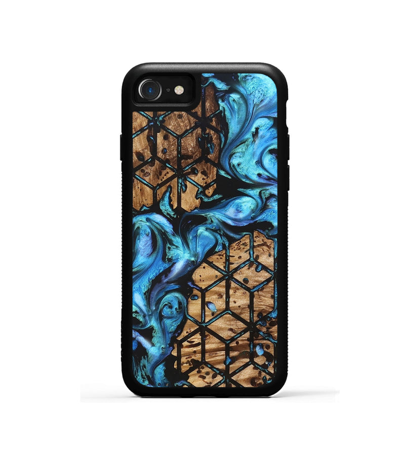 iPhone SE Wood Phone Case - Heath (Pattern, 822039)