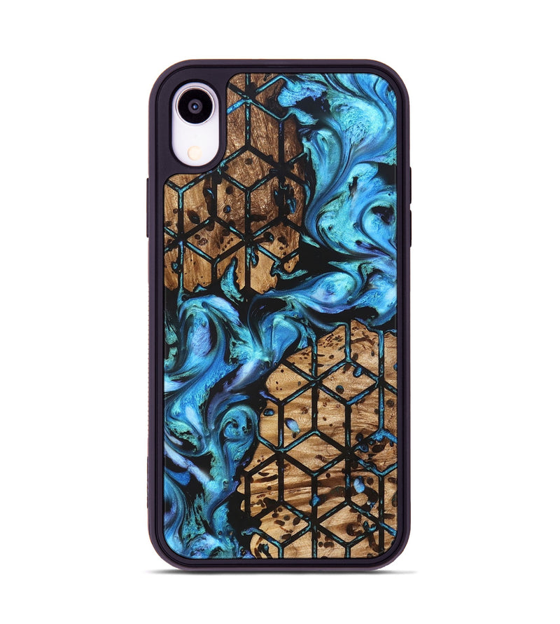 iPhone Xr Wood Phone Case - Heath (Pattern, 822039)