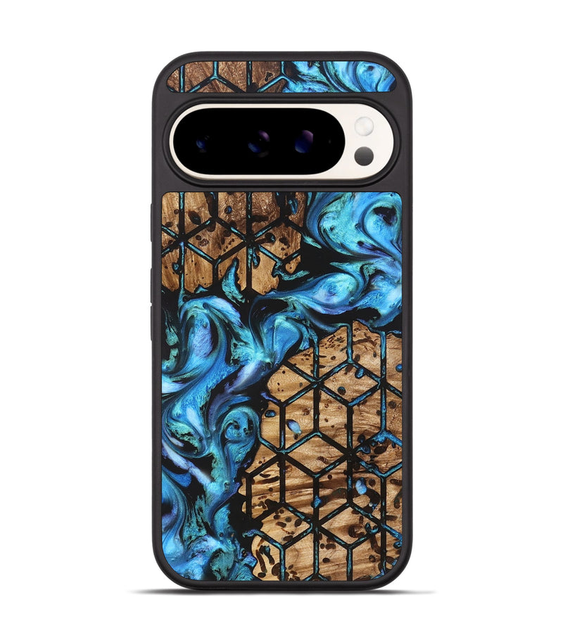 Pixel 9 Wood Phone Case - Heath (Pattern, 822039)