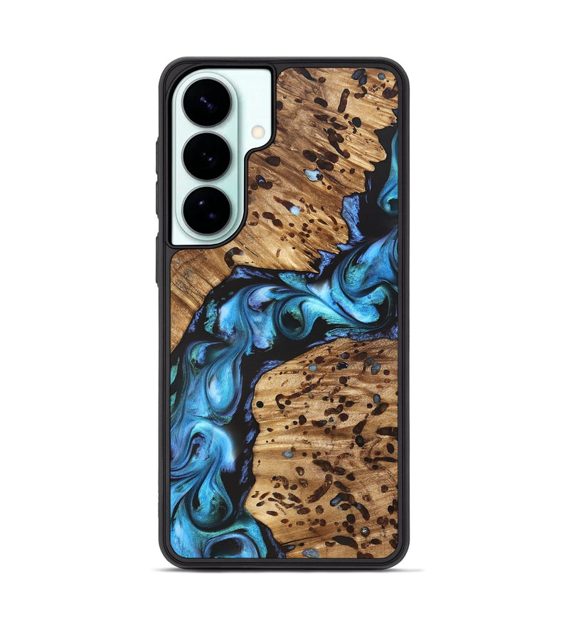 Galaxy S26 Plus Wood Phone Case - Romeo (Blue, 822040)