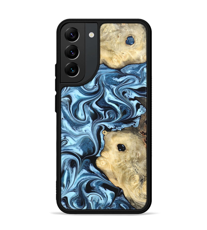 Galaxy S22 Plus Wood Phone Case - Robert (Blue, 822042)