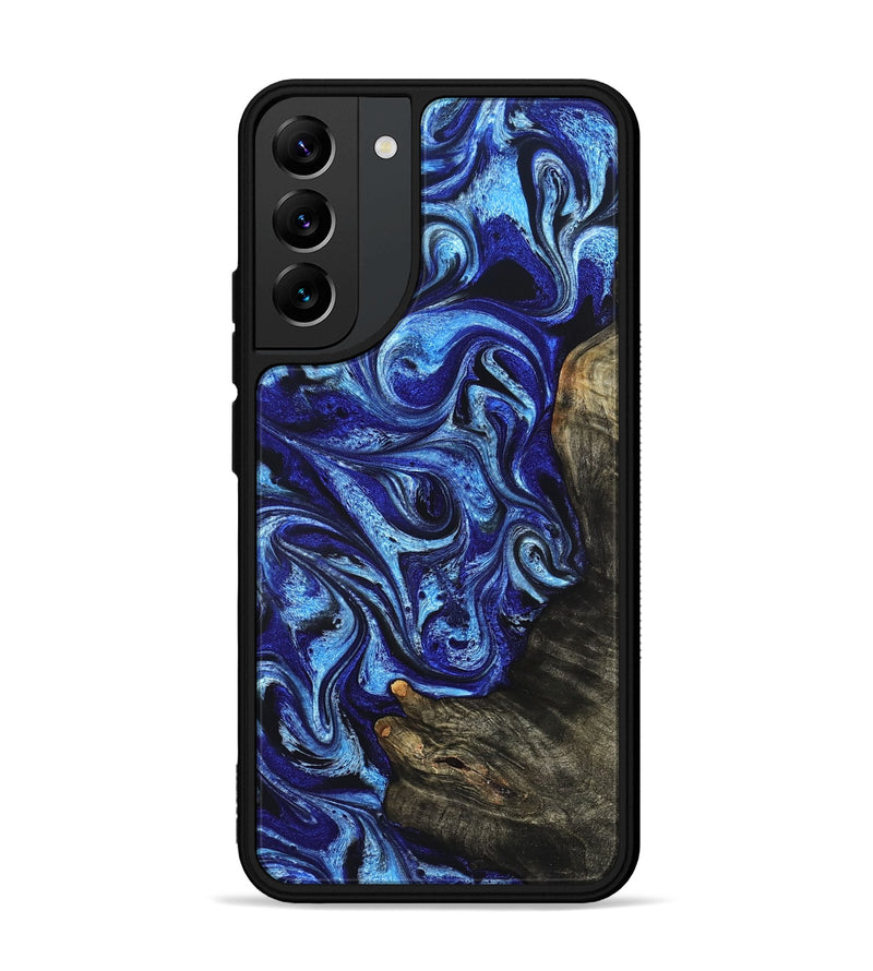 Galaxy S22 Plus Wood Phone Case - Wren (Blue, 822043)