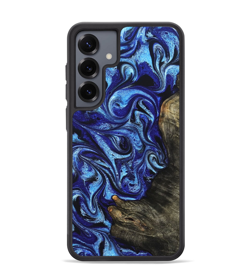 Galaxy S25 Plus Wood Phone Case - Wren (Blue, 822043)