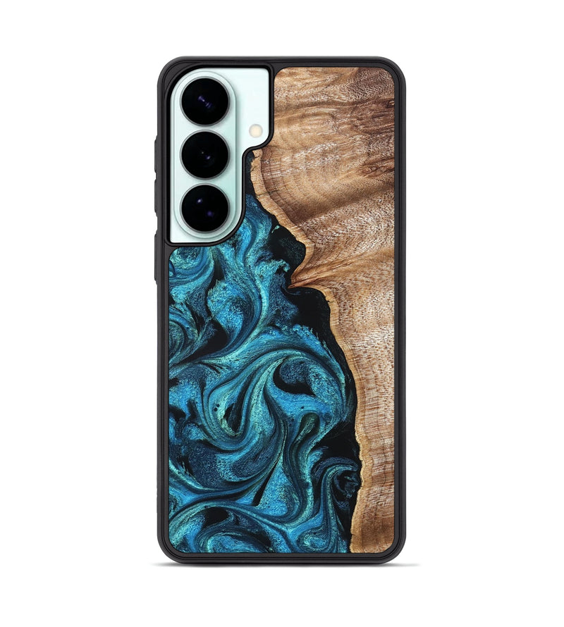 Galaxy S26 Plus Wood Phone Case - Marlon (Blue, 822044)