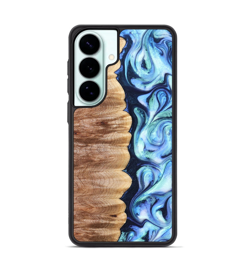 Galaxy S26 Plus Wood Phone Case - Tom (Blue, 822045)