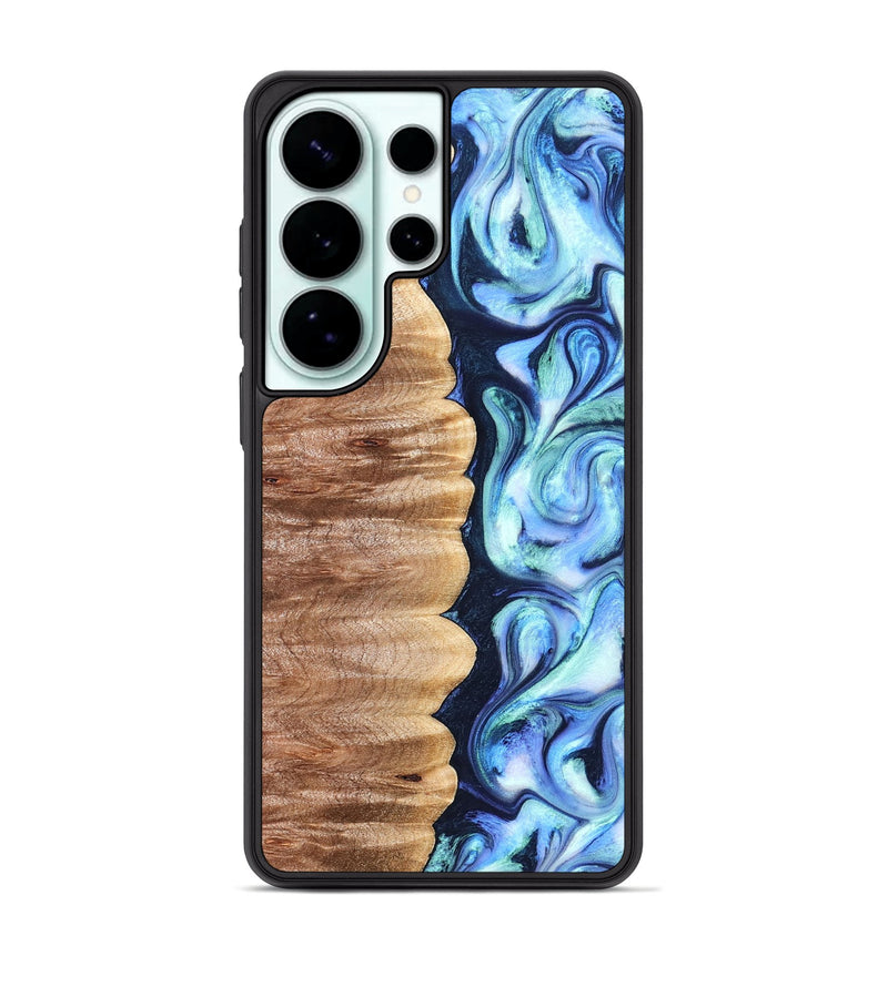 Galaxy S26 Ultra Wood Phone Case - Tom (Blue, 822045)