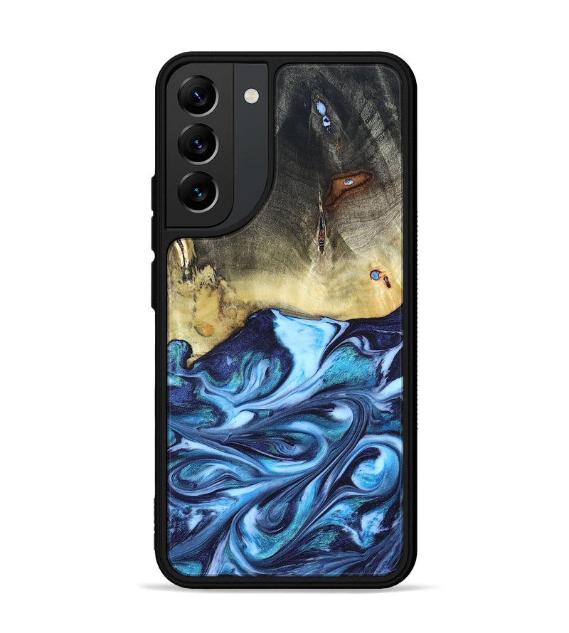 Galaxy S22 Plus Wood Phone Case - Wells (Blue, 822046)