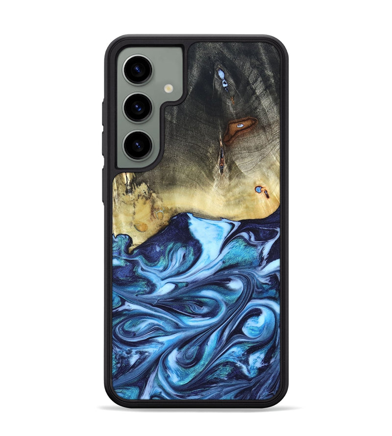 Galaxy S24 Plus Wood Phone Case - Wells (Blue, 822046)