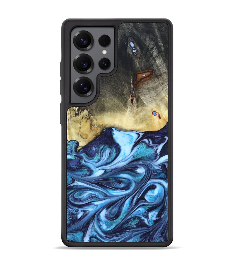Galaxy S25 Ultra Wood Phone Case - Wells (Blue, 822046)