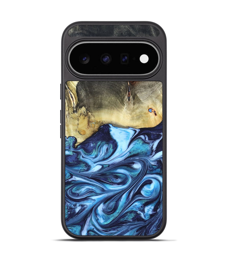 Pixel 11 Wood Phone Case - Wells (Blue, 822046)