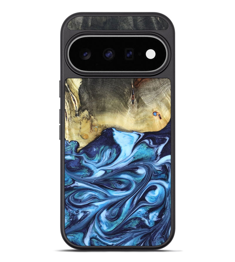 Pixel 11 Pro XL Wood Phone Case - Wells (Blue, 822046)