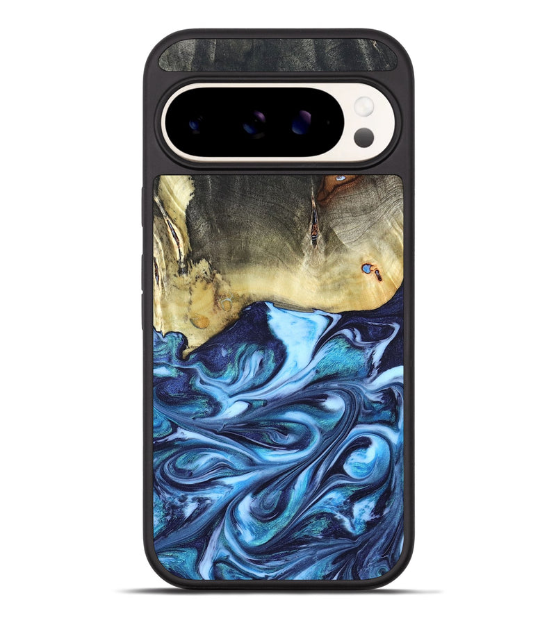 Pixel 9 Pro XL Wood Phone Case - Wells (Blue, 822046)