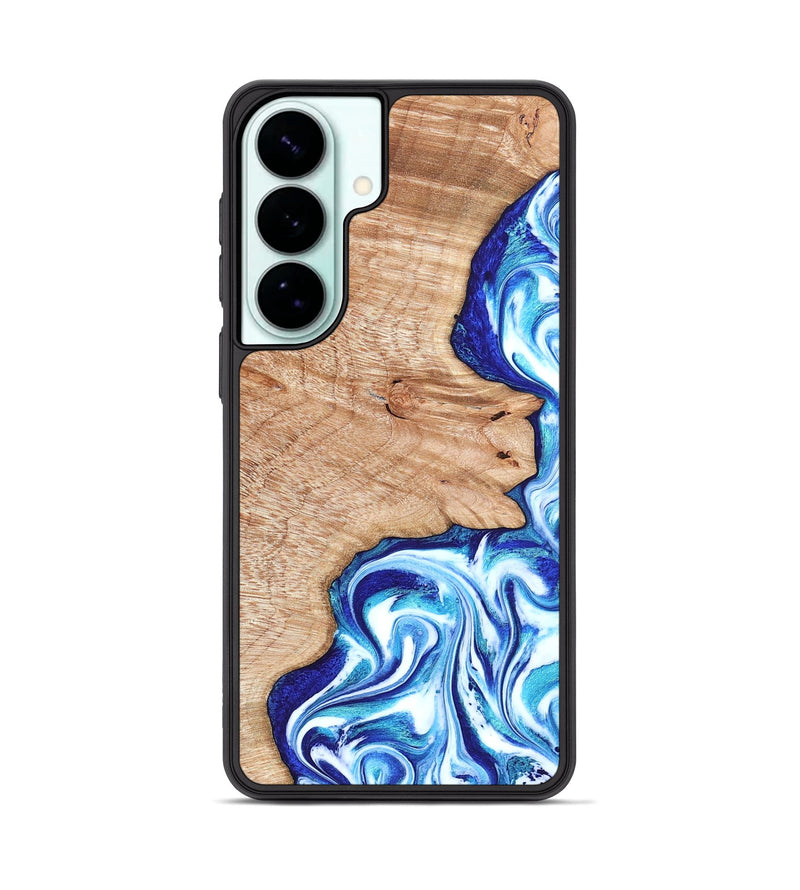 Galaxy S26 Plus Wood Phone Case - Arlene (Blue, 822047)