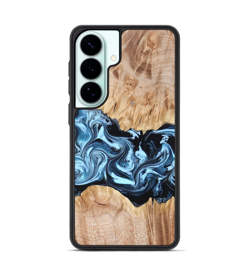 Galaxy S26 Plus Wood Phone Case - Shavon (Blue, 822049)