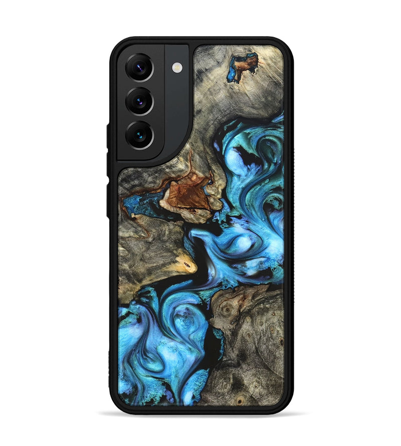 Galaxy S22 Plus Wood Phone Case - Rowan (Blue, 822051)