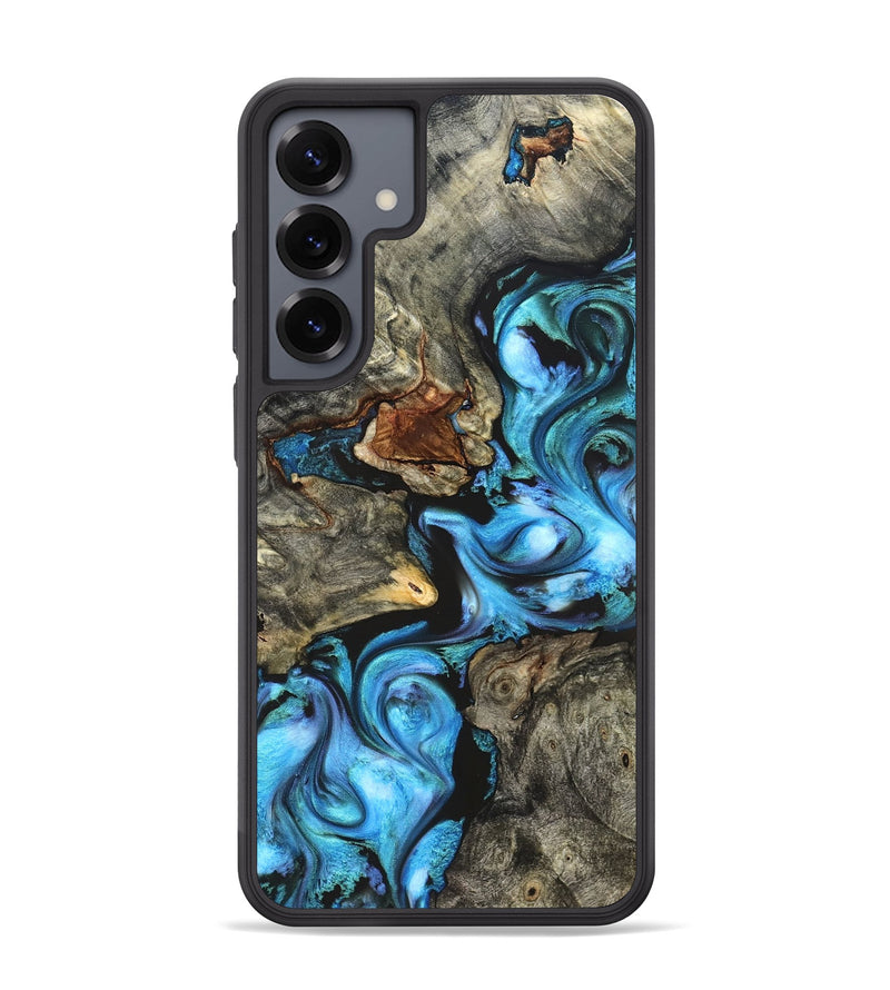 Galaxy S25 Plus Wood Phone Case - Rowan (Blue, 822051)