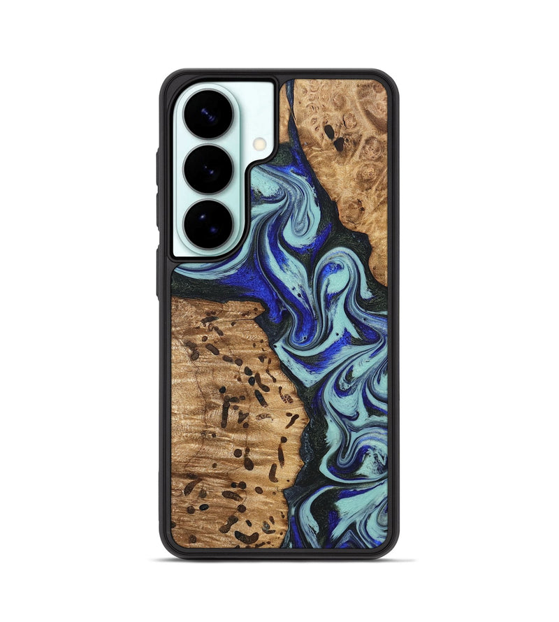 Galaxy S26 Wood Phone Case - Bill (Blue, 822052)