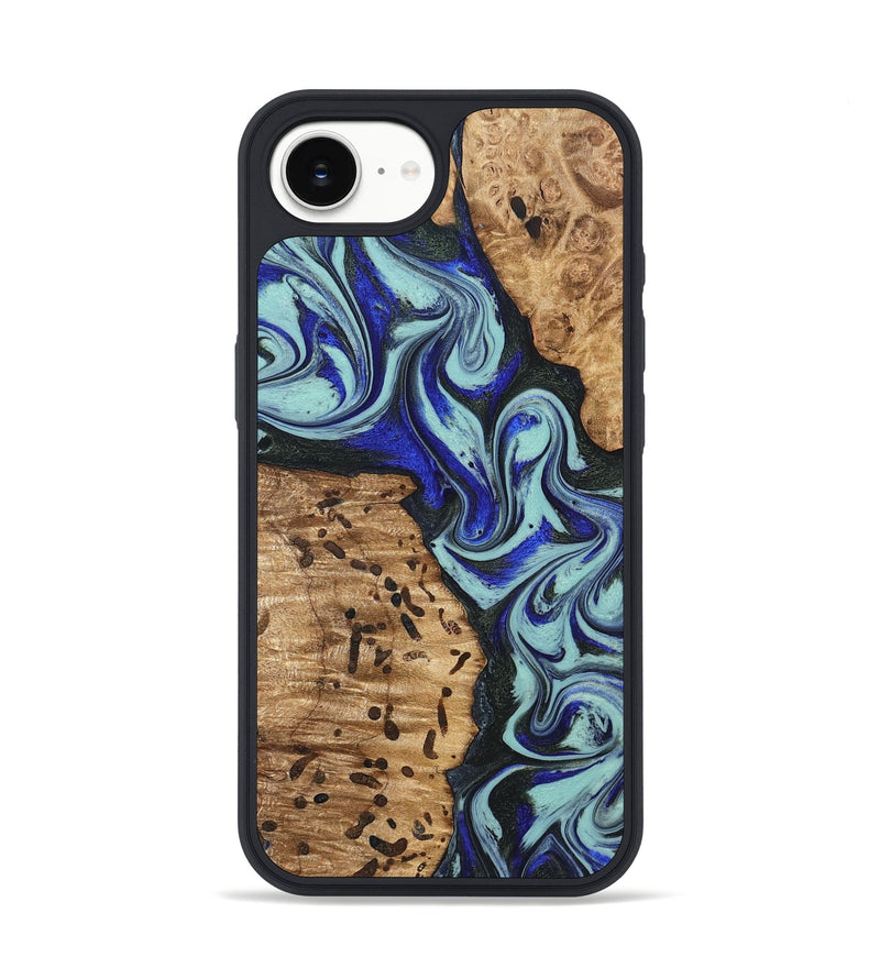 iPhone 17e Wood Phone Case - Bill (Blue, 822052)