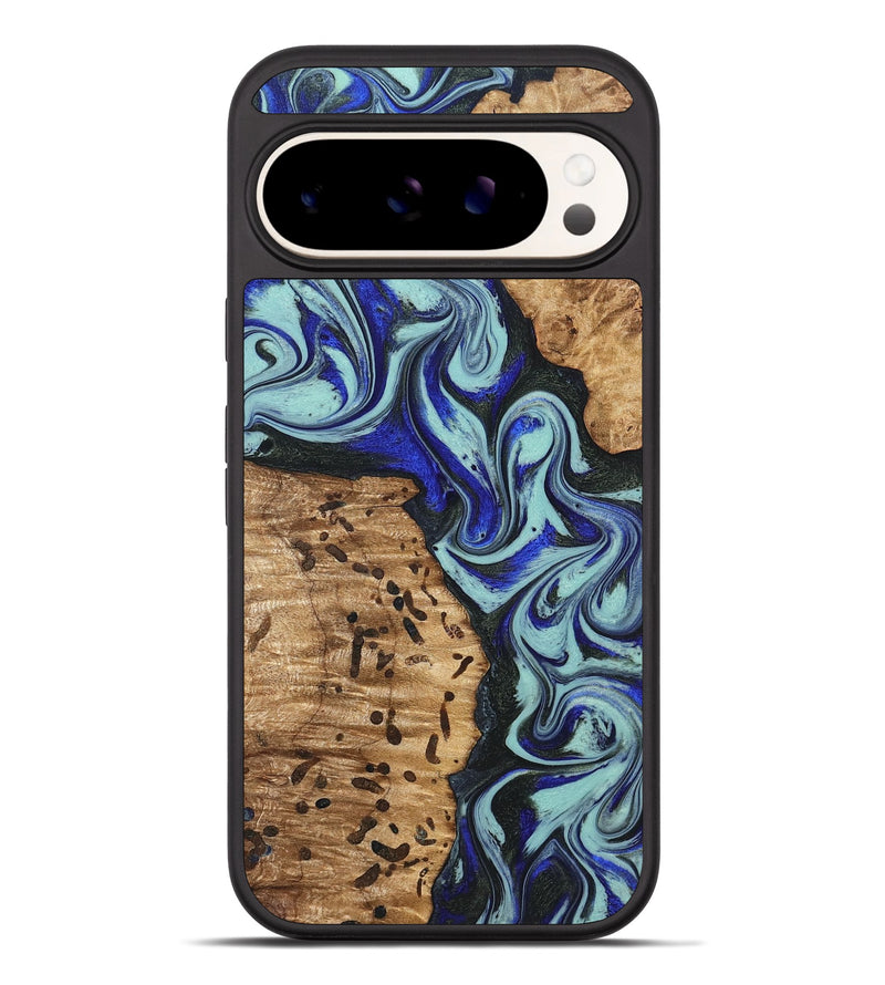 Pixel 10 Pro XL Wood Phone Case - Bill (Blue, 822052)
