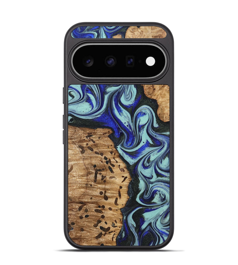 Pixel 11 Wood Phone Case - Bill (Blue, 822052)