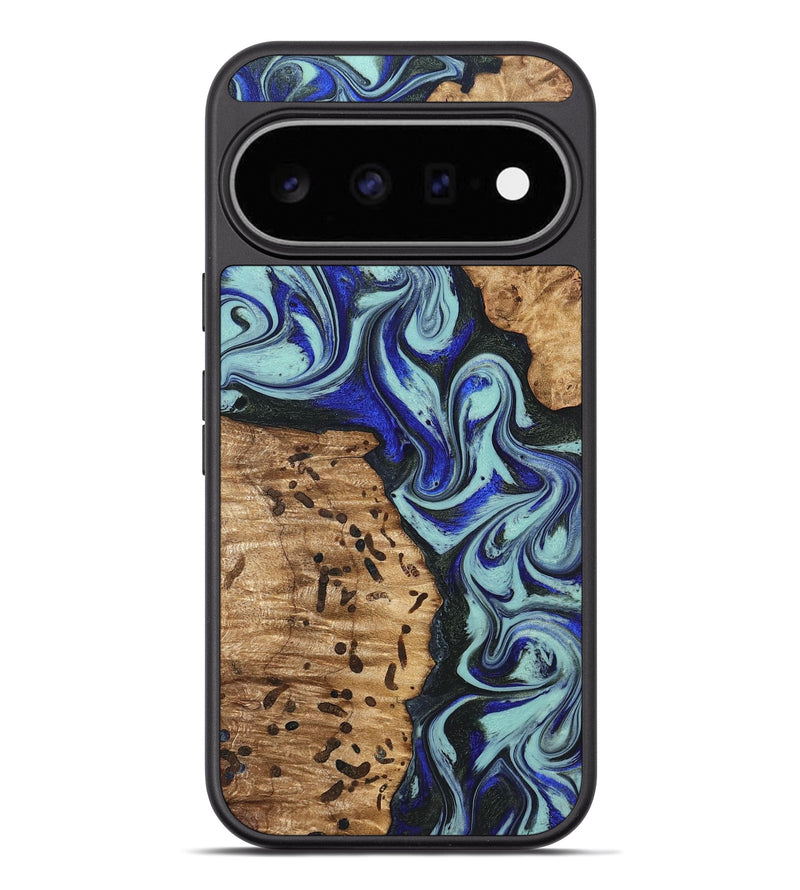 Pixel 11 Pro XL Wood Phone Case - Bill (Blue, 822052)