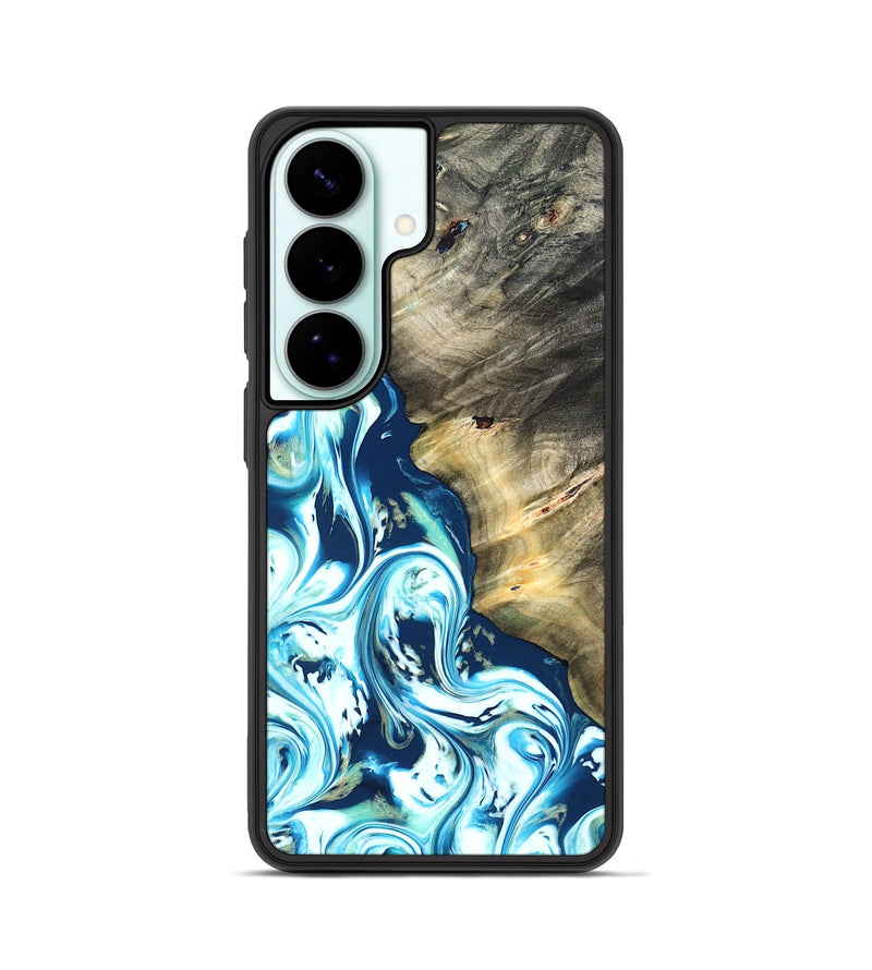 Galaxy S26 Wood Phone Case - Ottis (Blue, 822056)