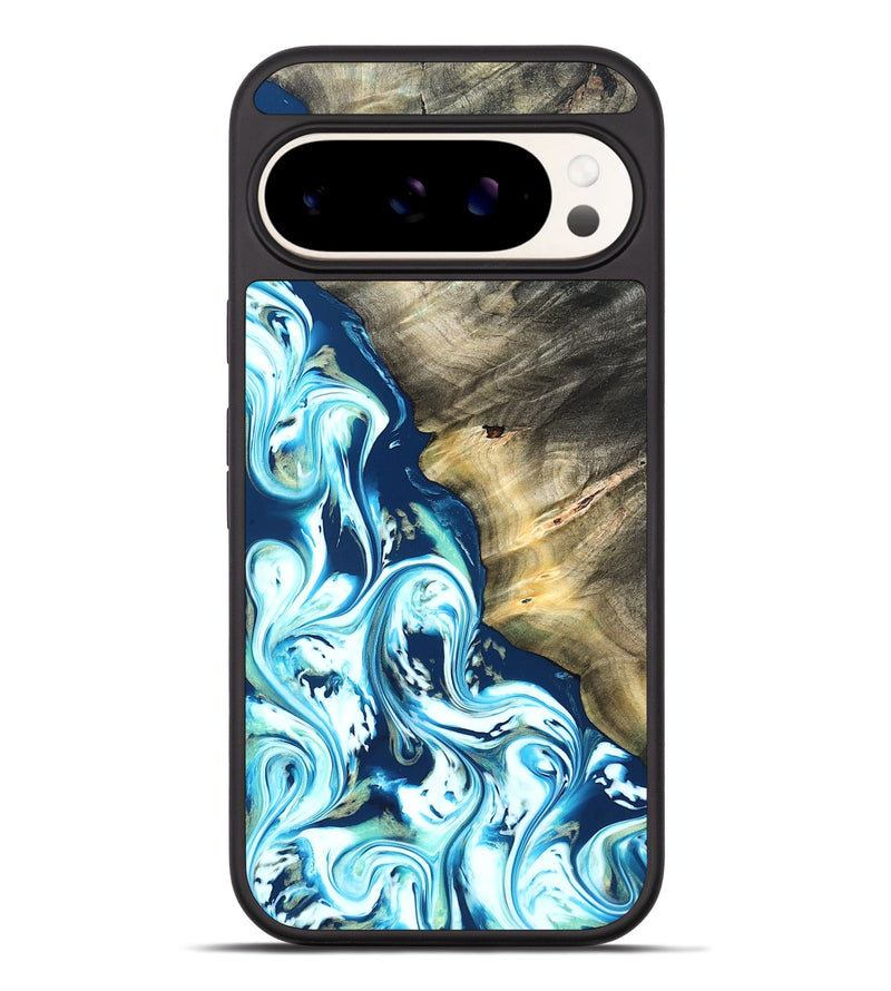 Pixel 9 Pro XL Wood Phone Case - Ottis (Blue, 822056)