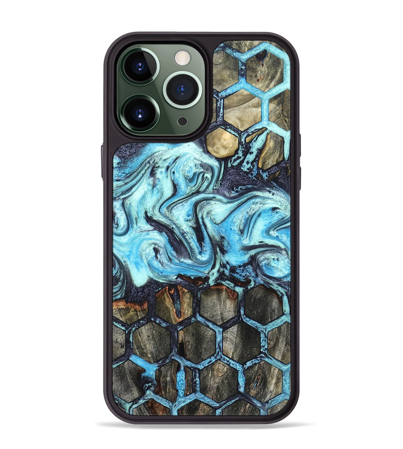 iPhone 13 Pro Max Wood Phone Case - Kenji (Pattern, 822059)