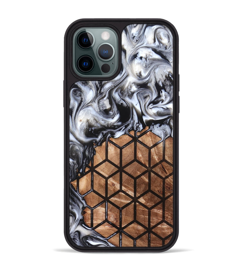 iPhone 12 Pro Max Wood Phone Case - Alianna (Pattern, 822063)