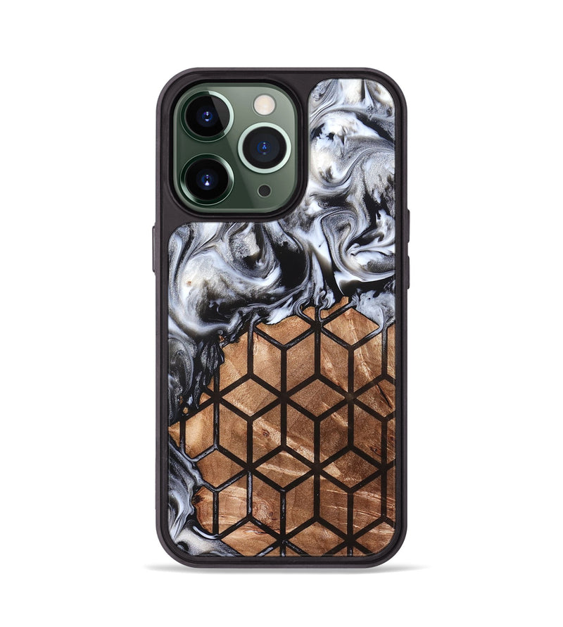 iPhone 13 Pro Wood Phone Case - Alianna (Pattern, 822063)