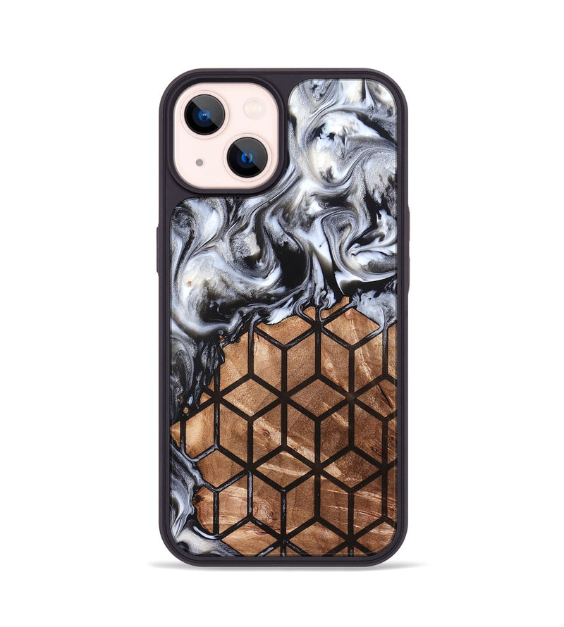 iPhone 14 Wood Phone Case - Alianna (Pattern, 822063)