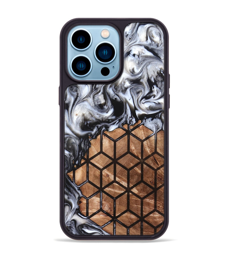 iPhone 14 Pro Max Wood Phone Case - Alianna (Pattern, 822063)