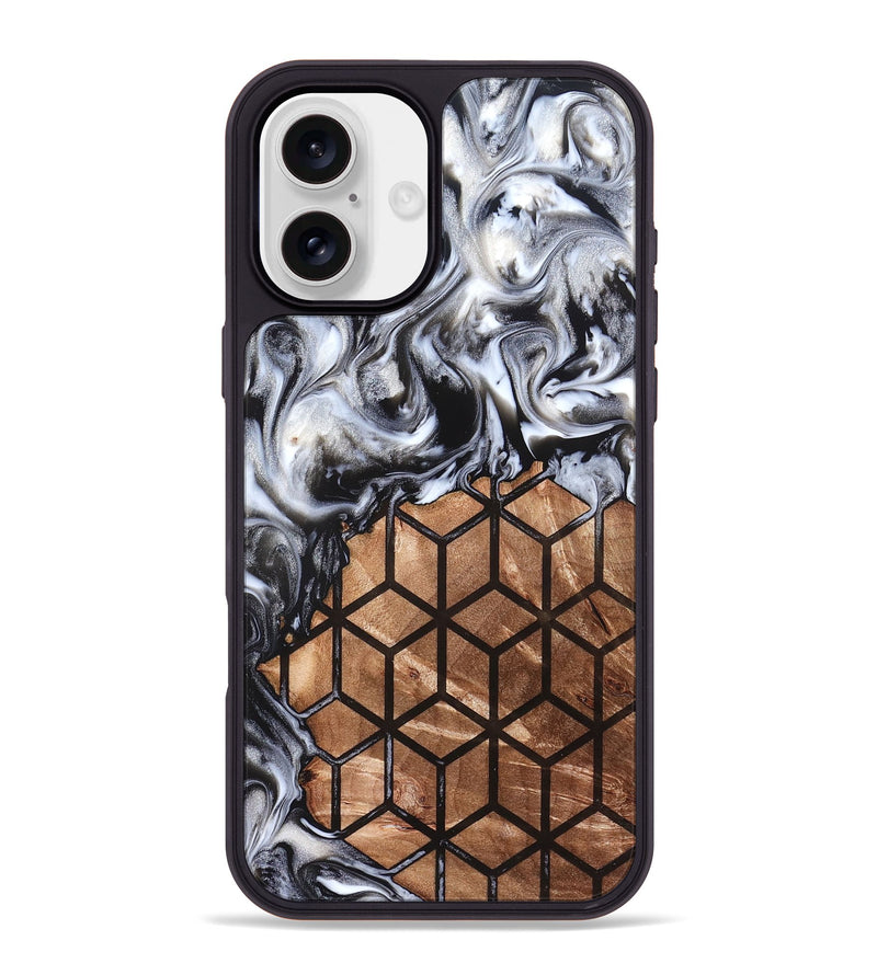 iPhone 16 Plus Wood Phone Case - Alianna (Pattern, 822063)