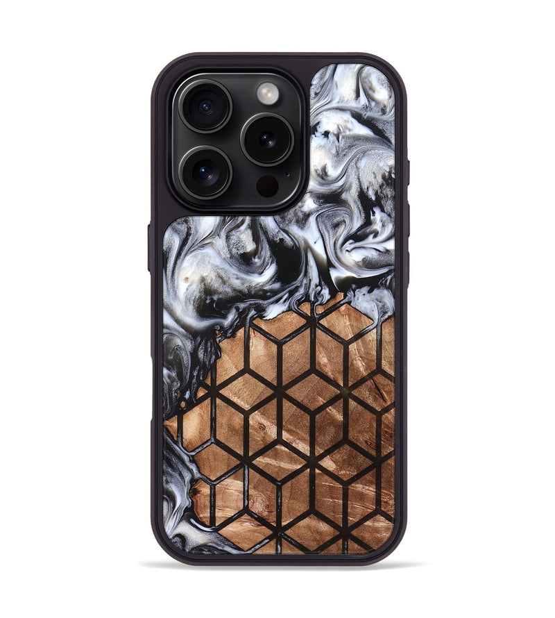 iPhone 16 Pro Wood Phone Case - Alianna (Pattern, 822063)