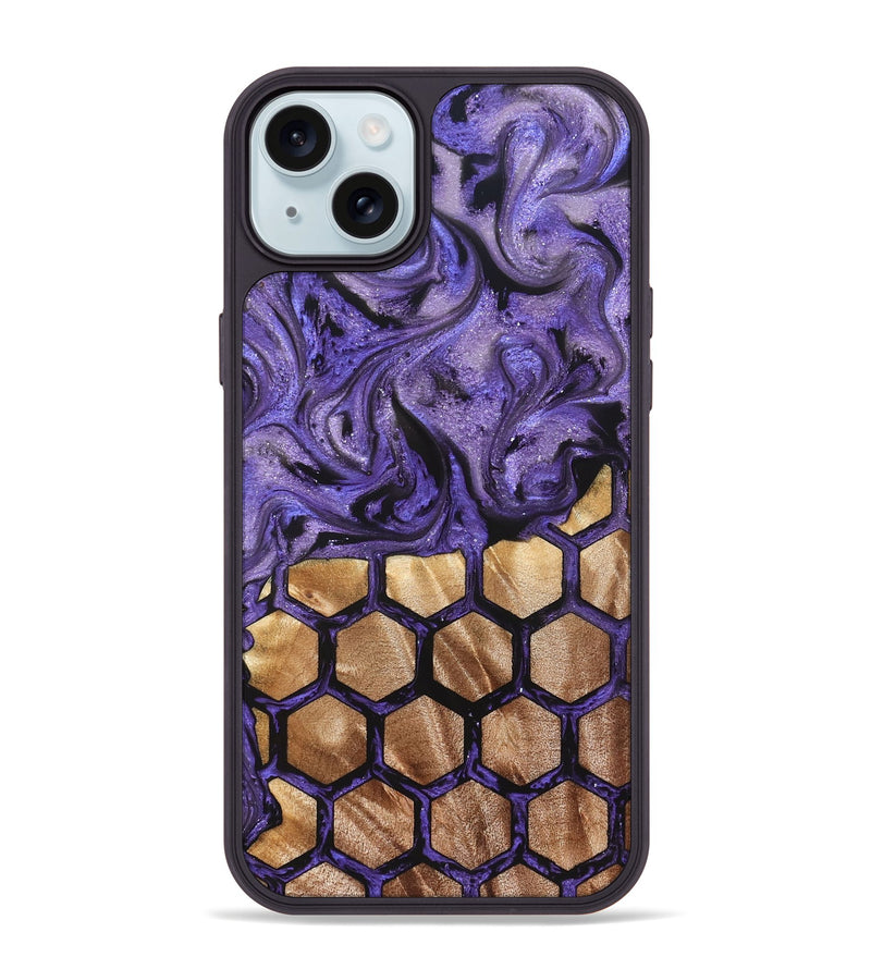 iPhone 15 Plus Wood Phone Case - Wilber (Pattern, 822066)