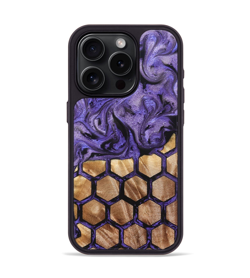 iPhone 15 Pro Wood Phone Case - Wilber (Pattern, 822066)