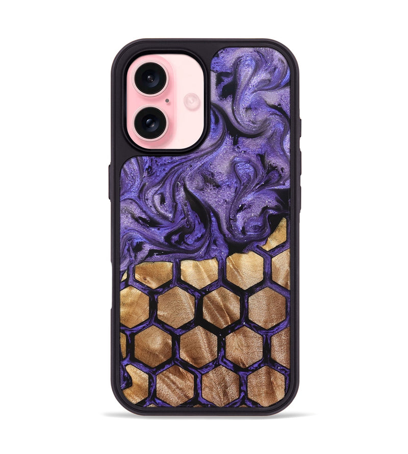iPhone 16 Wood Phone Case - Wilber (Pattern, 822066)