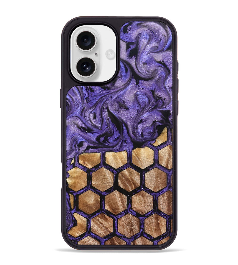 iPhone 16 Plus Wood Phone Case - Wilber (Pattern, 822066)
