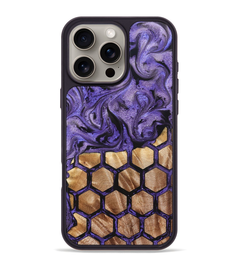 iPhone 16 Pro Max Wood Phone Case - Wilber (Pattern, 822066)