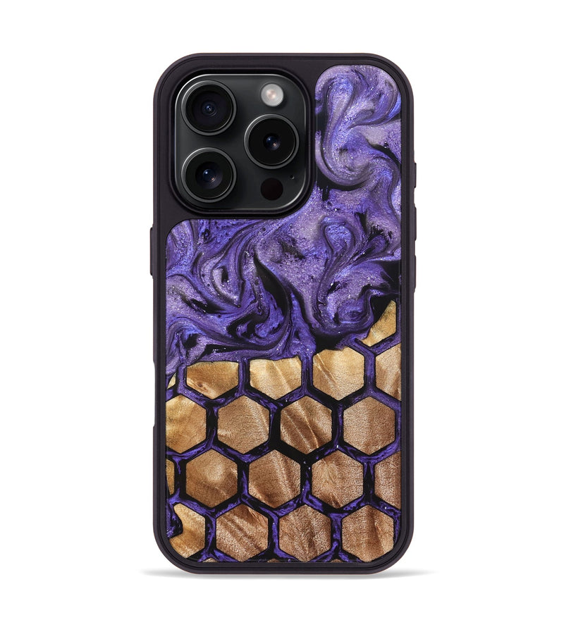 iPhone 16 Pro Wood Phone Case - Wilber (Pattern, 822066)