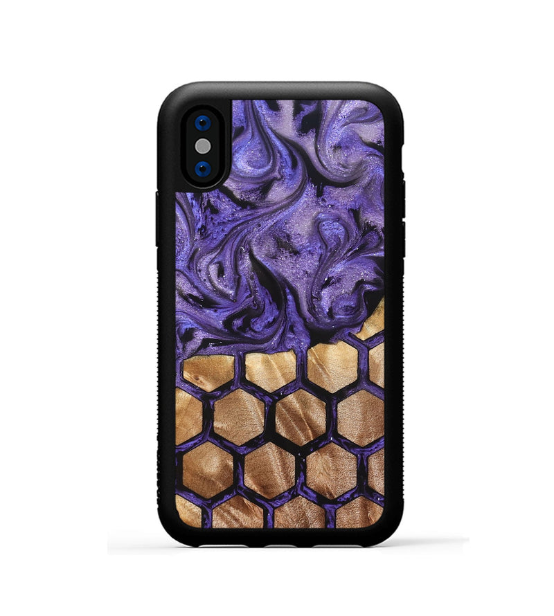 iPhone Xs Wood Phone Case - Wilber (Pattern, 822066)