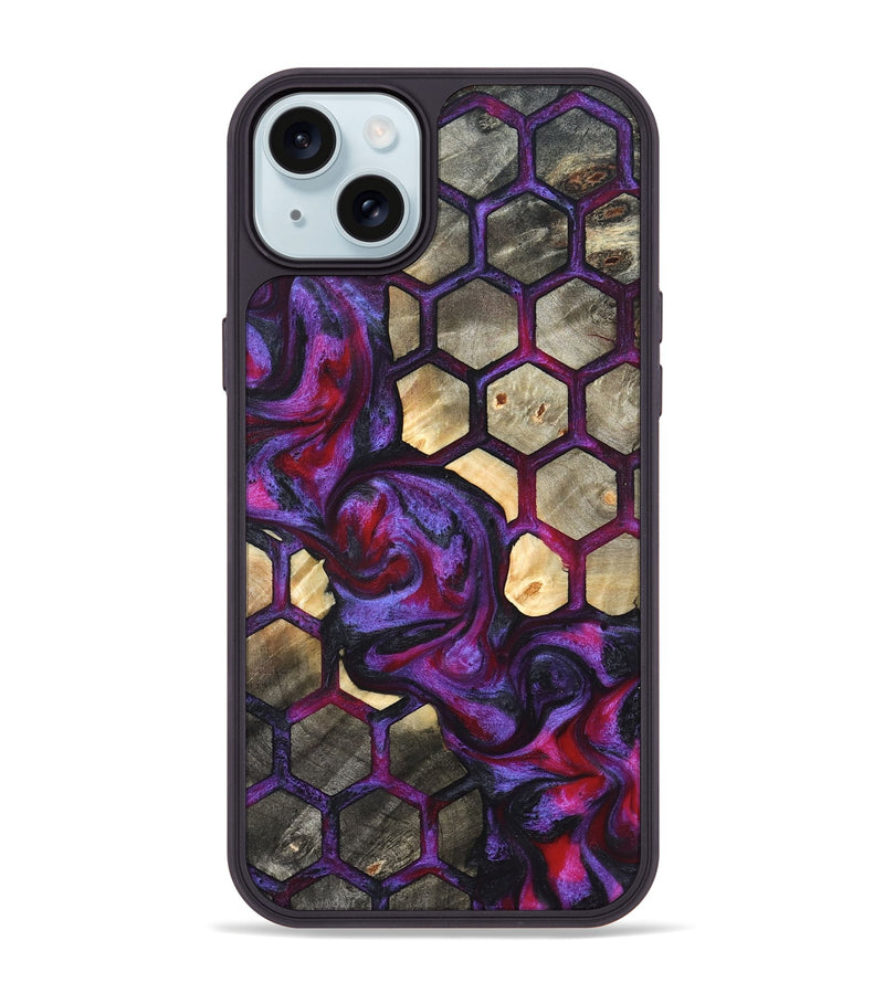 iPhone 15 Plus Wood Phone Case - Freyja (Pattern, 822071)