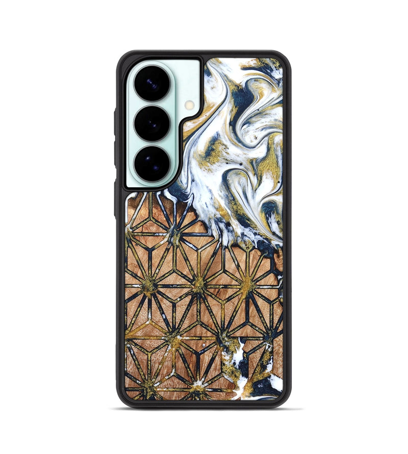 Galaxy S26 Wood Phone Case - Green (Pattern, 822072)
