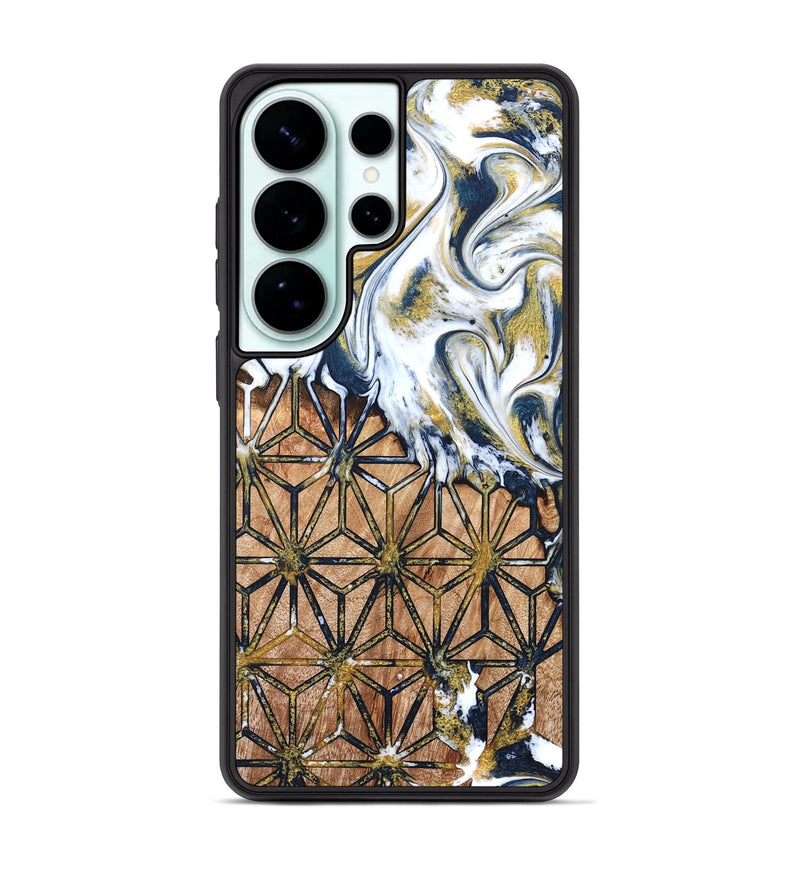 Galaxy S26 Ultra Wood Phone Case - Green (Pattern, 822072)