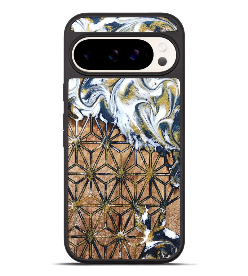Pixel 9 Pro XL Wood Phone Case - Green (Pattern, 822072)