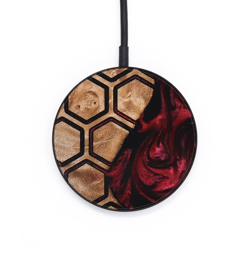 Circle Wood Wireless Charger - Ruthann (Pattern, 822075)