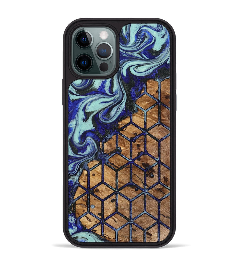 iPhone 12 Pro Max Wood Phone Case - Lanny (Pattern, 822076)