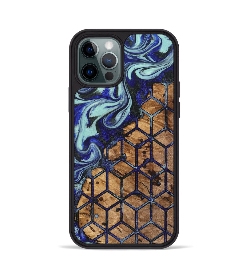 iPhone 12 Pro Wood Phone Case - Lanny (Pattern, 822076)